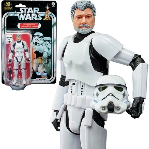 George Lucas (in Stormtrooper Disguise)